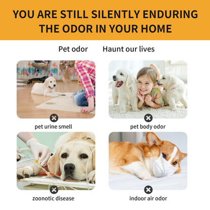 Pet Fabric Deodorizer Spray Long Lasting Air Freshener
