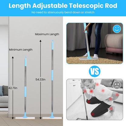 Pet Hair Removal Rake Adjustable Telescopic Lint Shaver