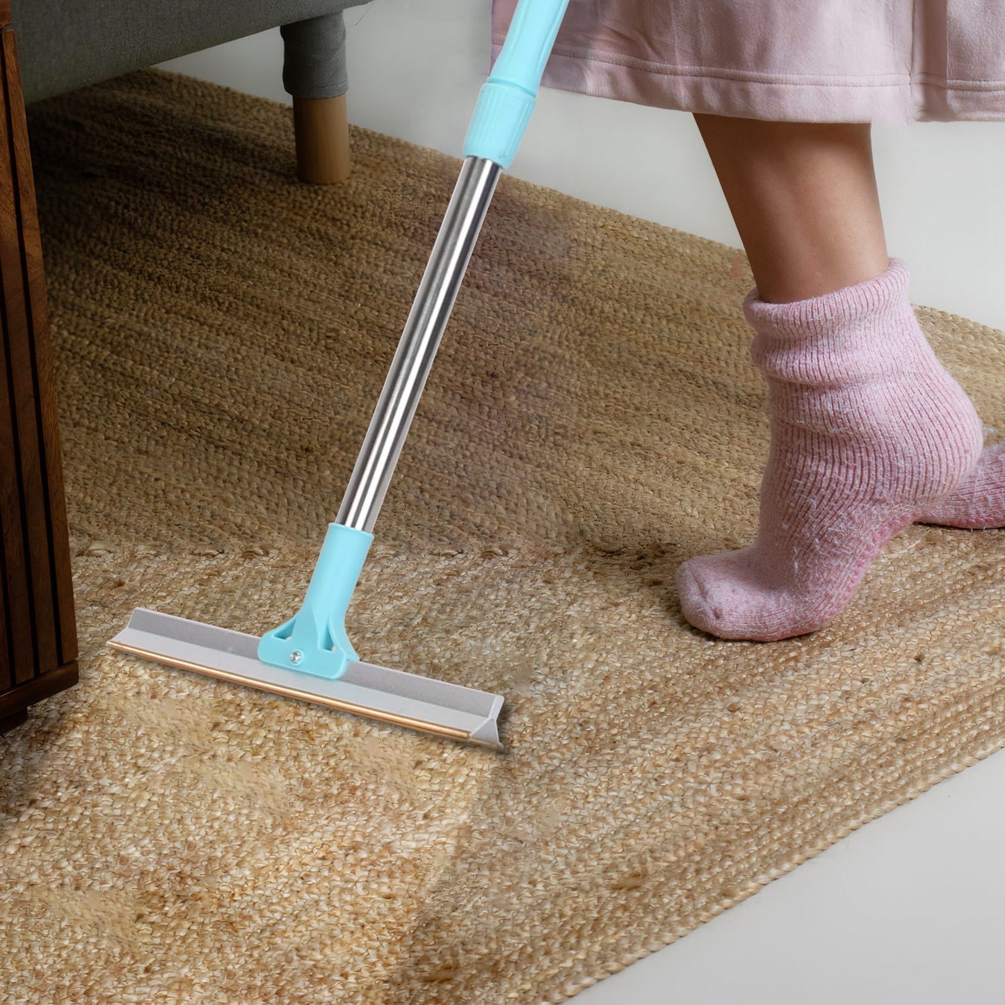 Pet Hair Removal Rake Adjustable Telescopic Lint Shaver