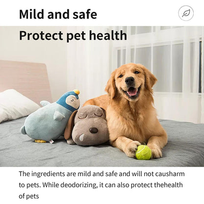 Pet Fabric Deodorizer Spray Long Lasting Air Freshener