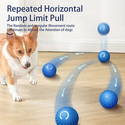 Interactive Bouncing Ball for Dogs Automatic Smart USB Rechargeable Toy