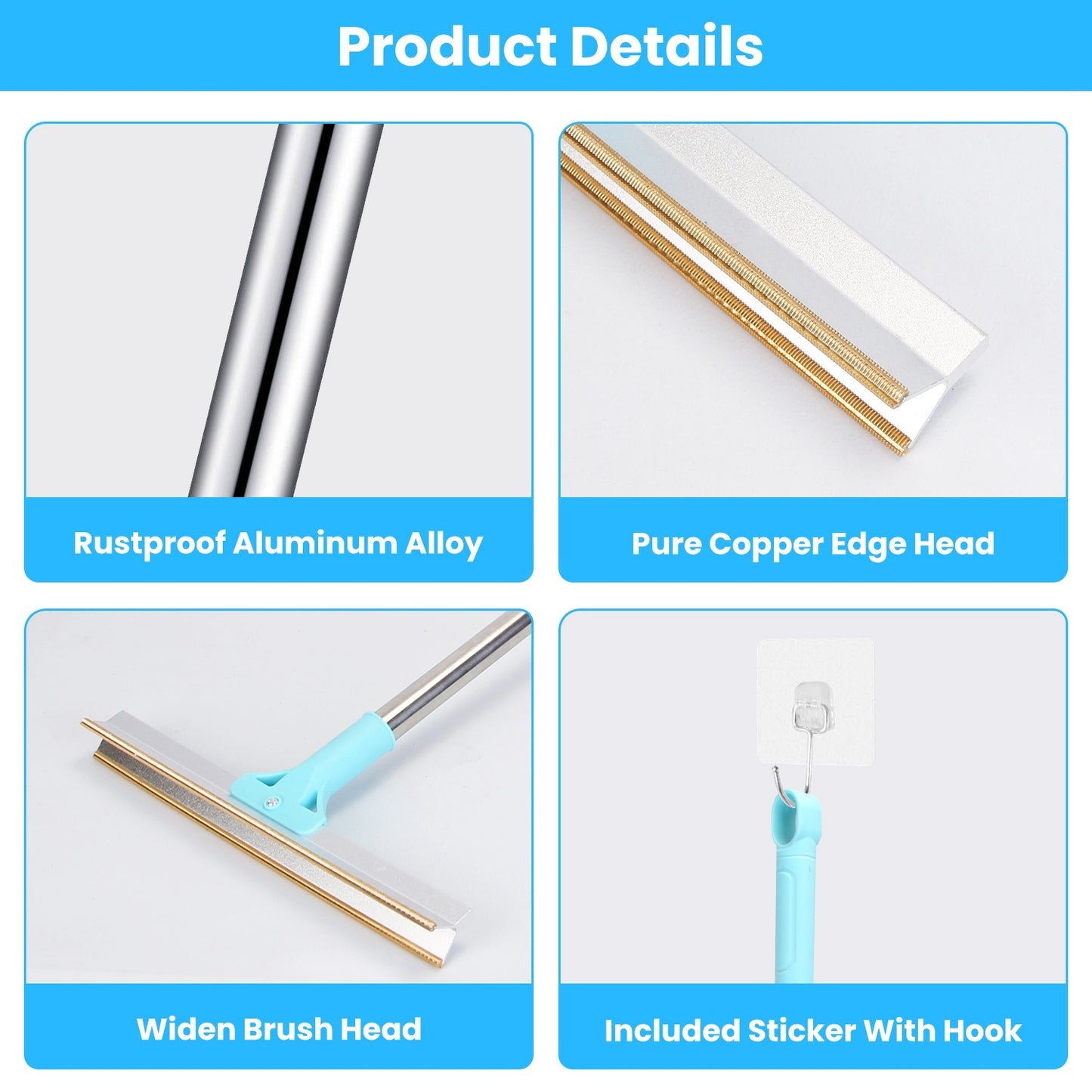 Pet Hair Removal Rake Adjustable Telescopic Lint Shaver