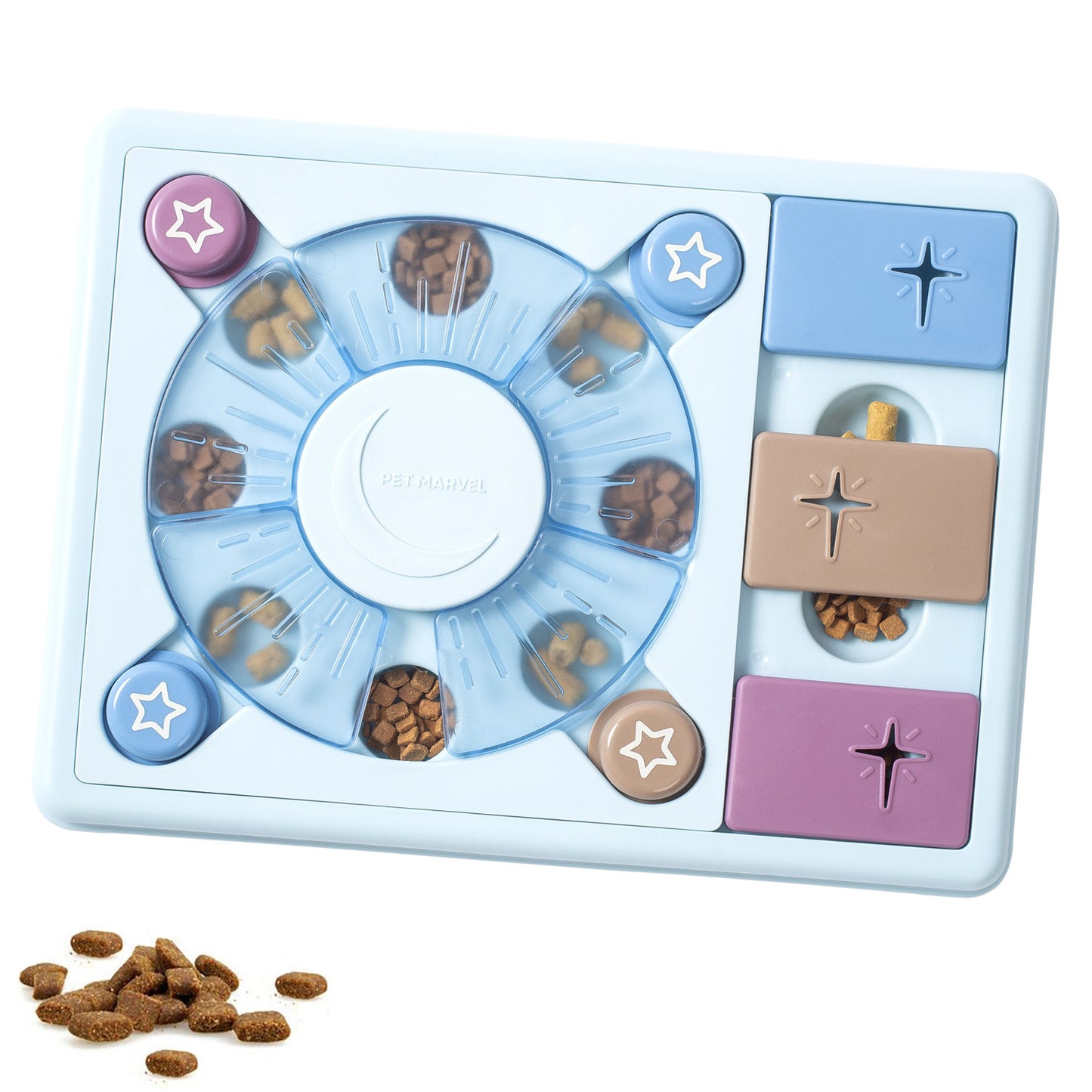 PETMARVEL Interactive Puzzle Game Dog Toy, Level 1-3