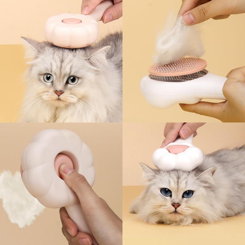 Pet Massage Hair Removal Comb Paw Shaped Grooming Brush