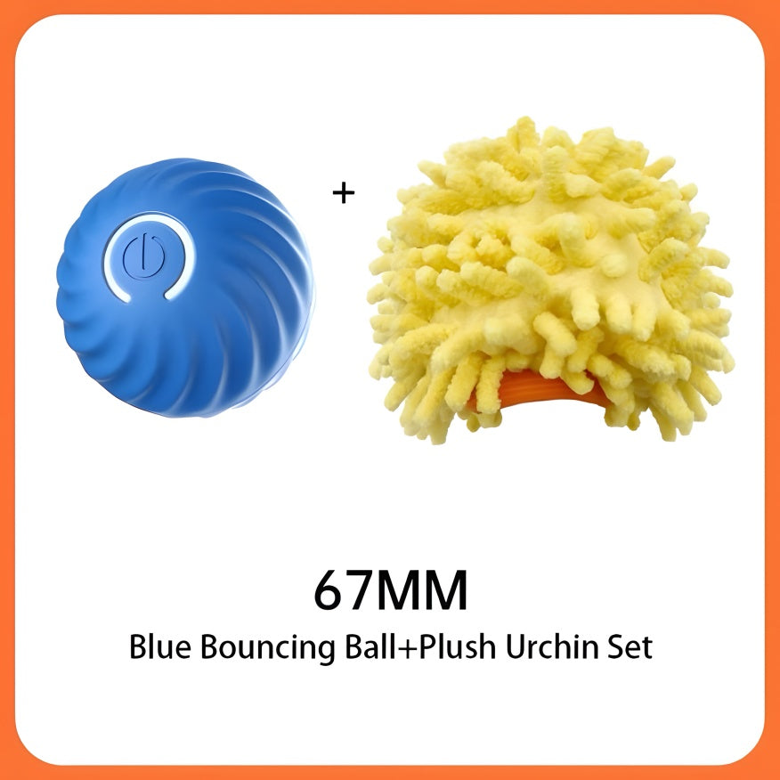 Interactive Bouncing Ball for Dogs Automatic Smart USB Rechargeable Toy
